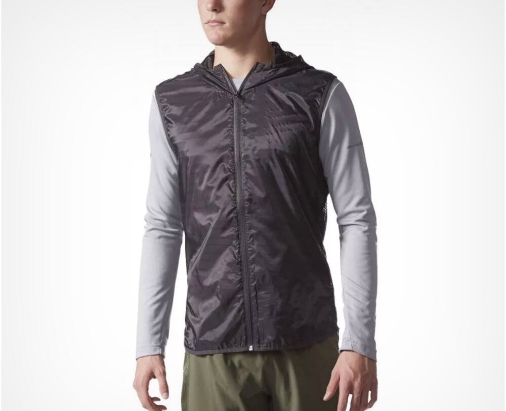Adidas Men’s TKO Running Vest Black Size Large